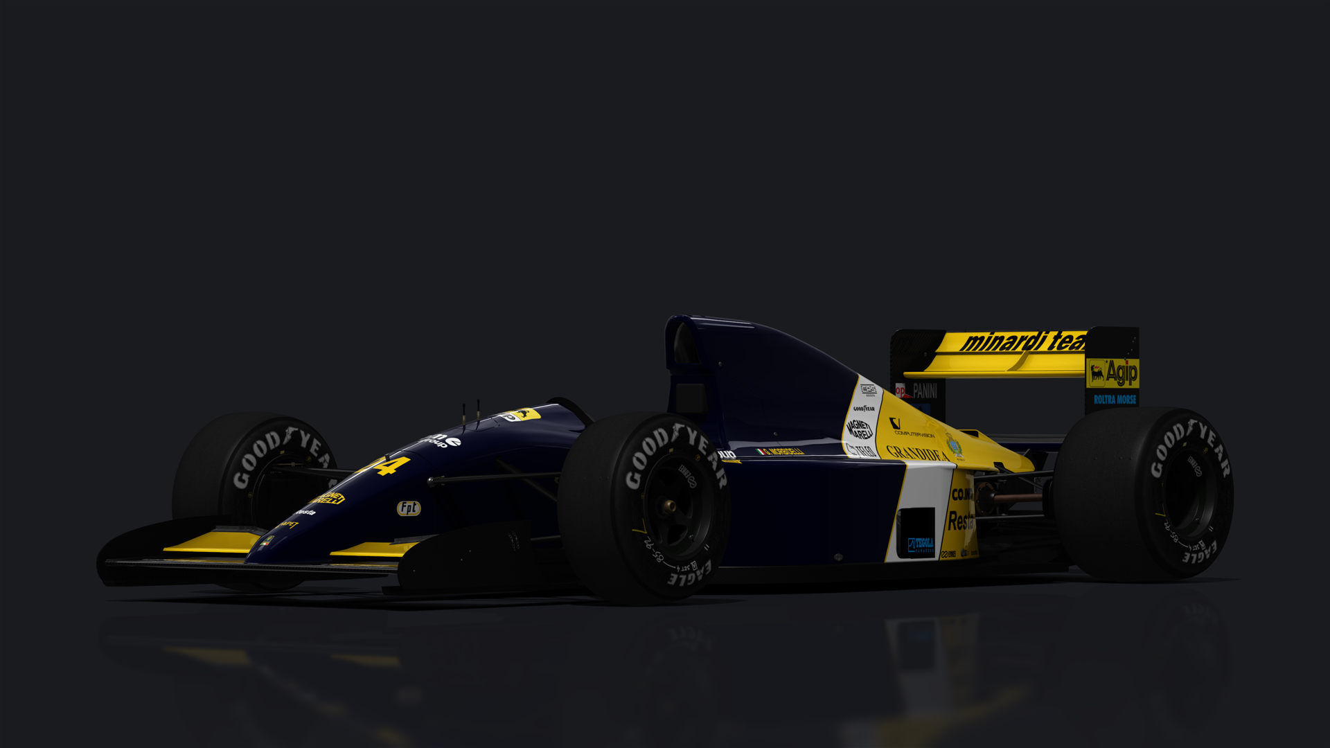 ASR Formula 1991 - Minardi M191, skin 24_morbidelli_r8