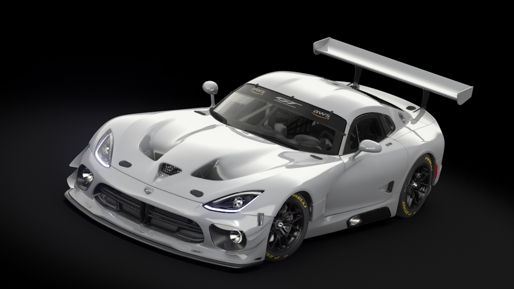 Dodge Viper GT3-R, skin template_lumi