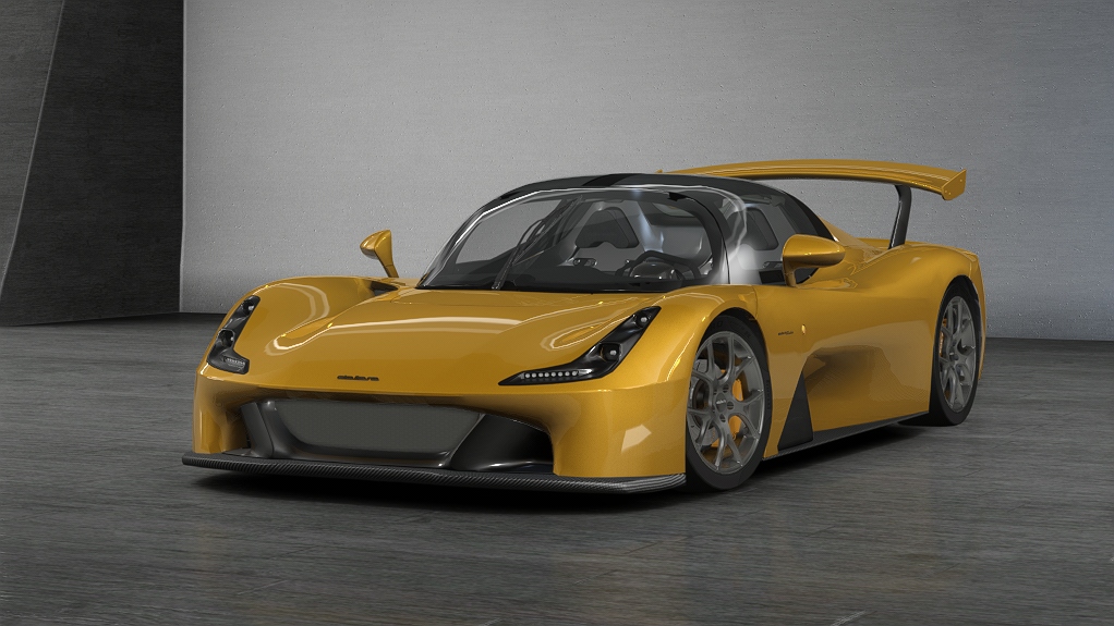 Dallara Stradale, skin arancio_dallara