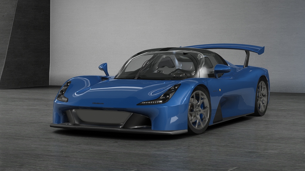 Dallara Stradale, skin blu_reale