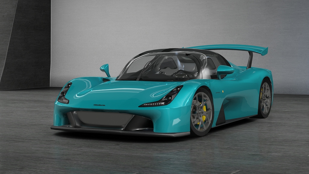 Dallara Stradale, skin turchese_lemans