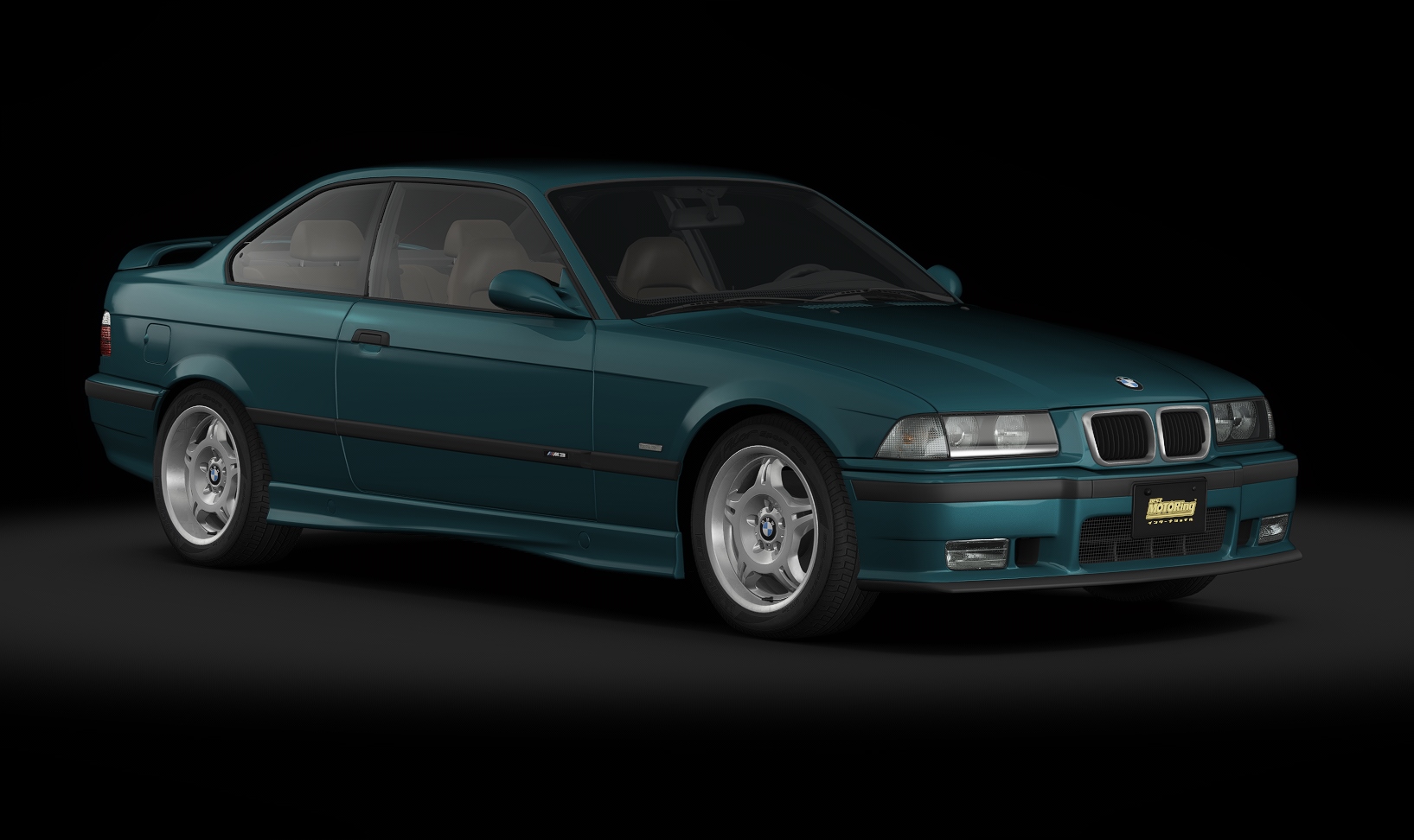 BMW M3 (E36), skin Boston_Green_Metallic