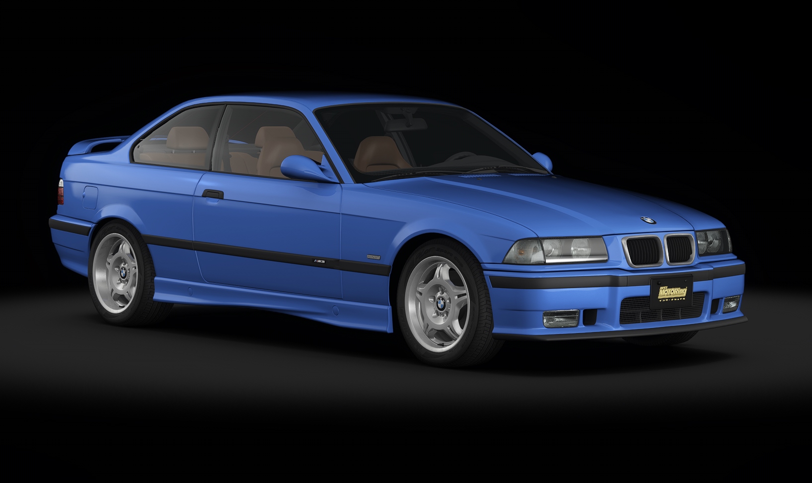 BMW M3 (E36), skin Santorin_Blue_II