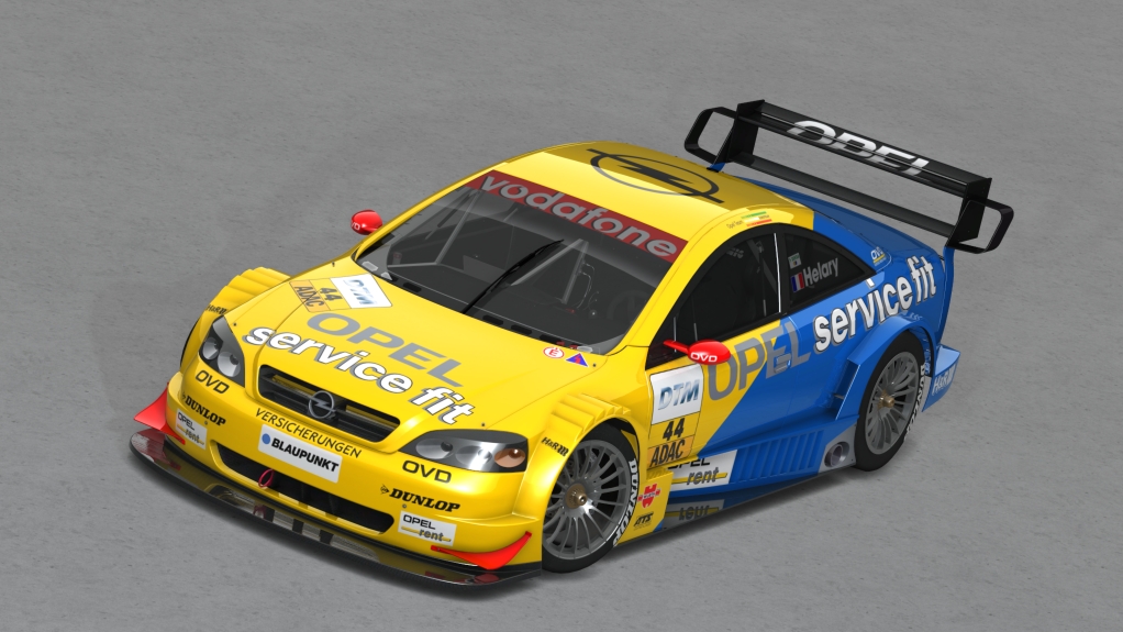 2002 Opel Astra DTM, skin Opel Team Phoenix#44