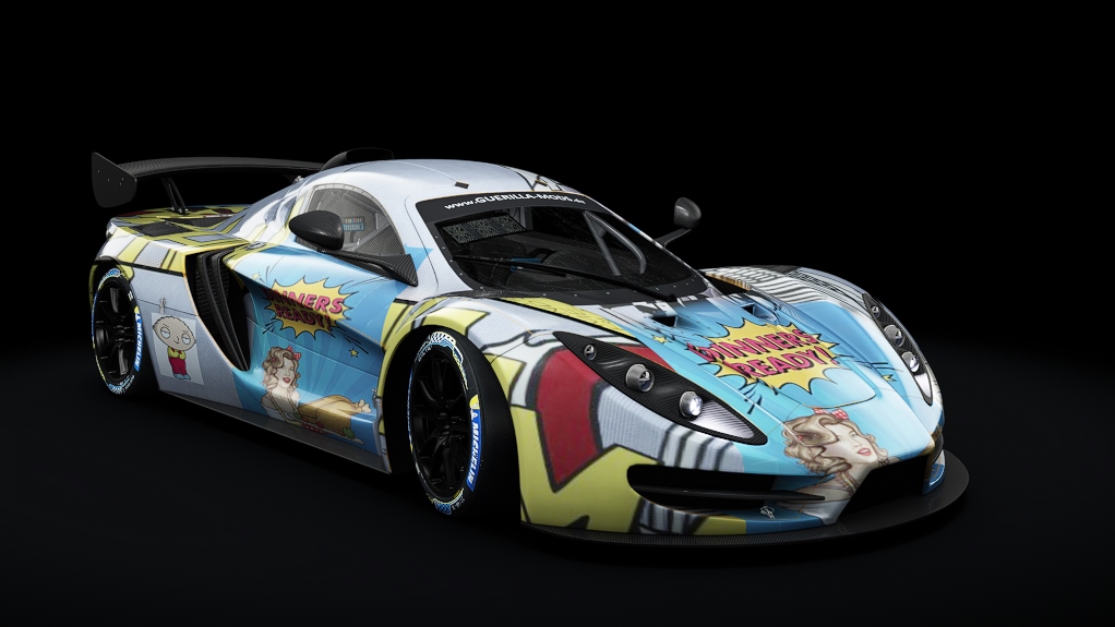 Sin R1 GT4, skin lc_simonw