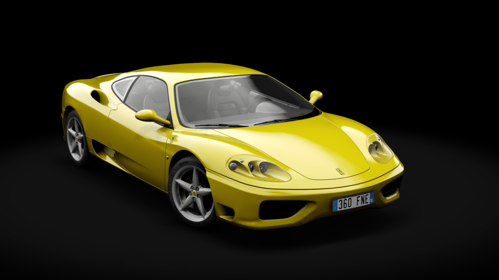 Ferrari 360 Modena S1, skin 03_giallo_modena