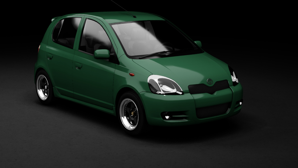 LM - Toyota Bouncing Yaris, skin Yaaris 2001 -Severn Green - 6S4
