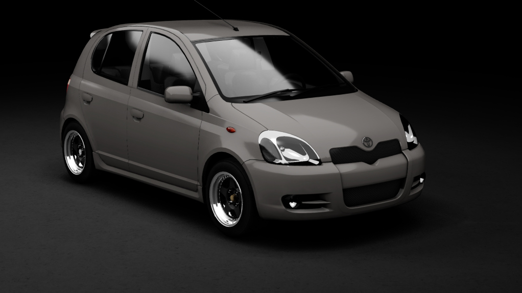 LM - Toyota Bouncing Yaris, skin Yaris 2001 - Thunder Grey - 1D2