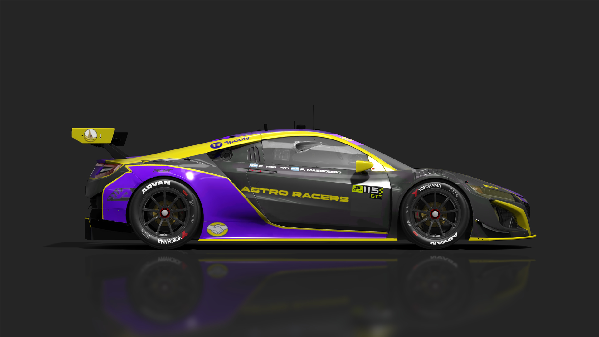 GT-M Akuro V6 Evo2, skin Astro_Racers_115_Akuro