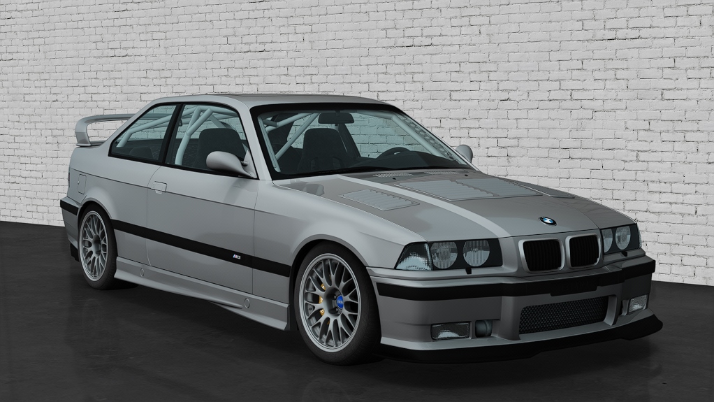 BMW M3 E36 Slang Spec, skin arctic_silver_metallic