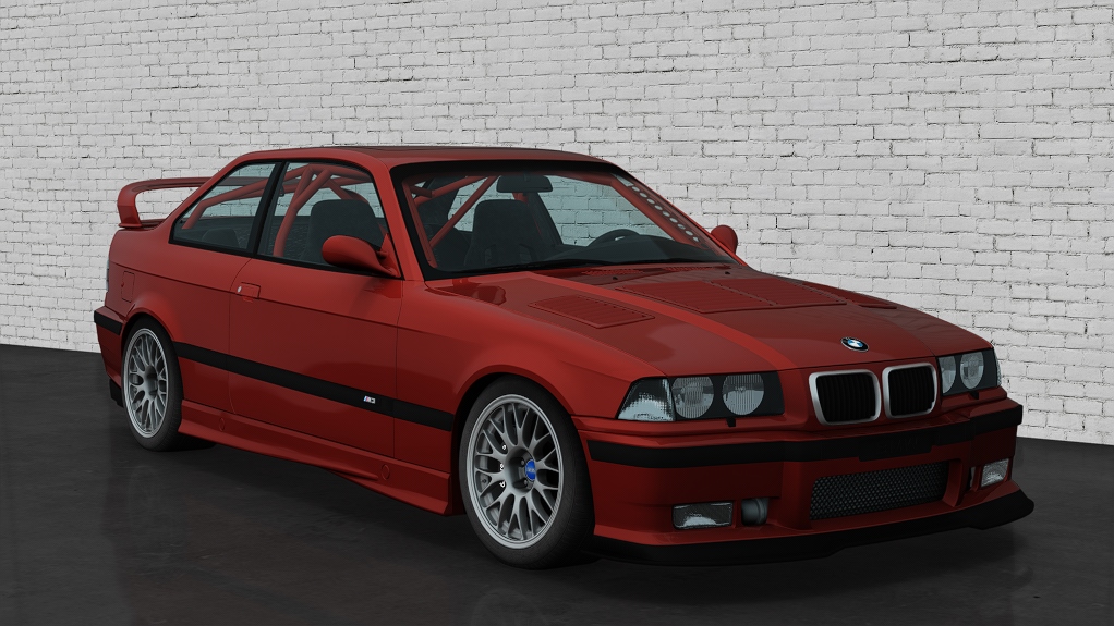 BMW M3 E36 Slang Spec, skin sienna_red_metallic