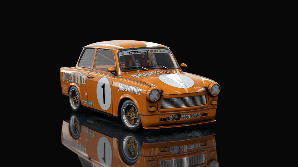 Trabant P 601 RS Reverse Racing, skin 1_gaida