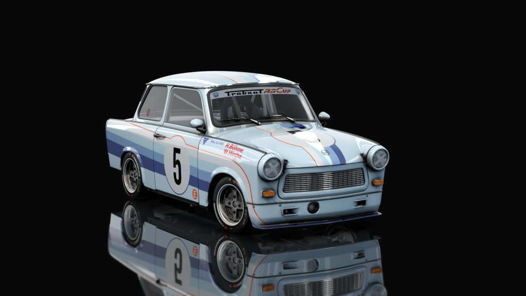 Trabant P 601 RS Reverse Racing, skin 5_schumann