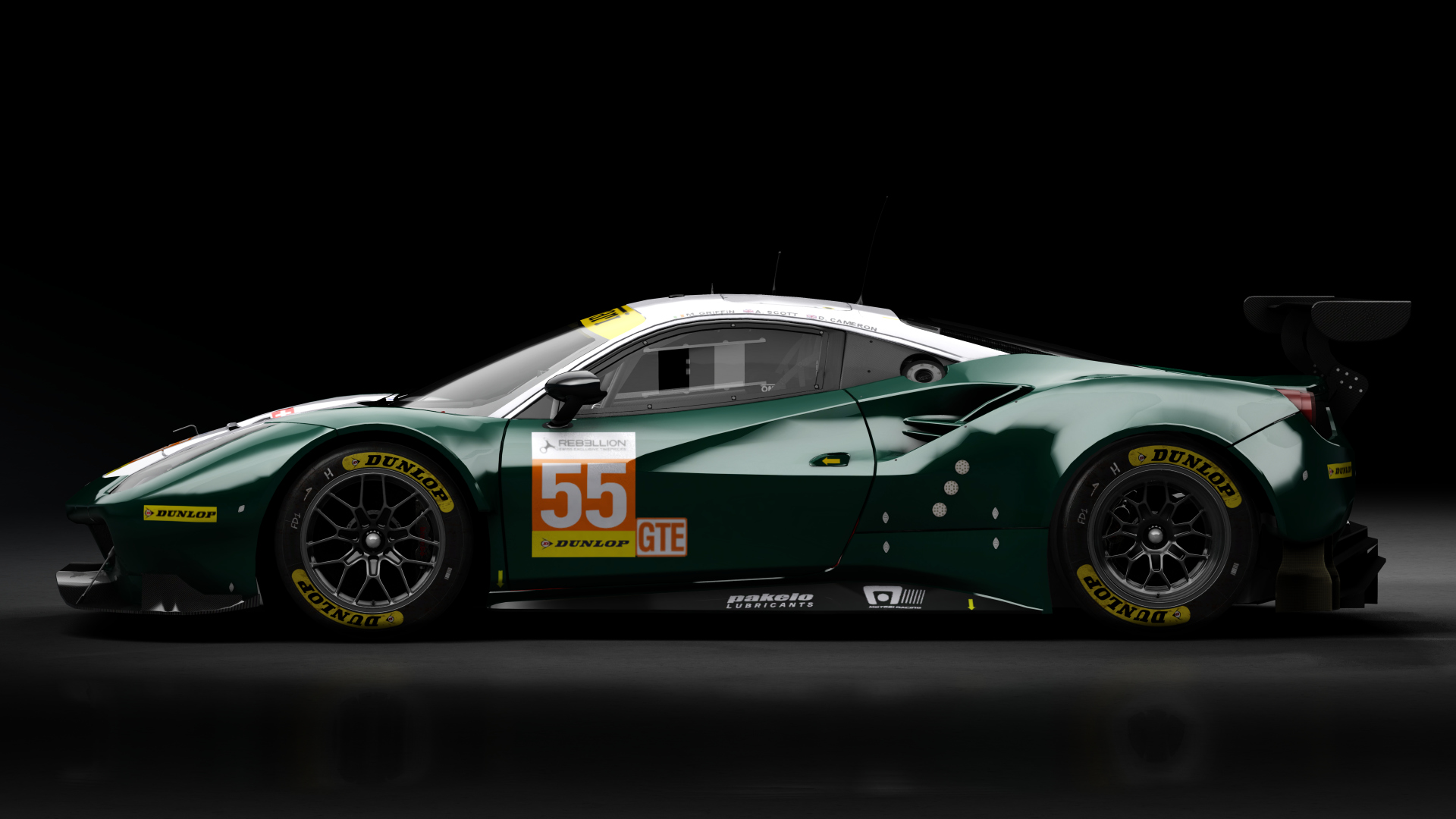 2018 Ferrari 488 GTE Evo [Michelotto], skin 2019 #55 Spirit of Race ELMS