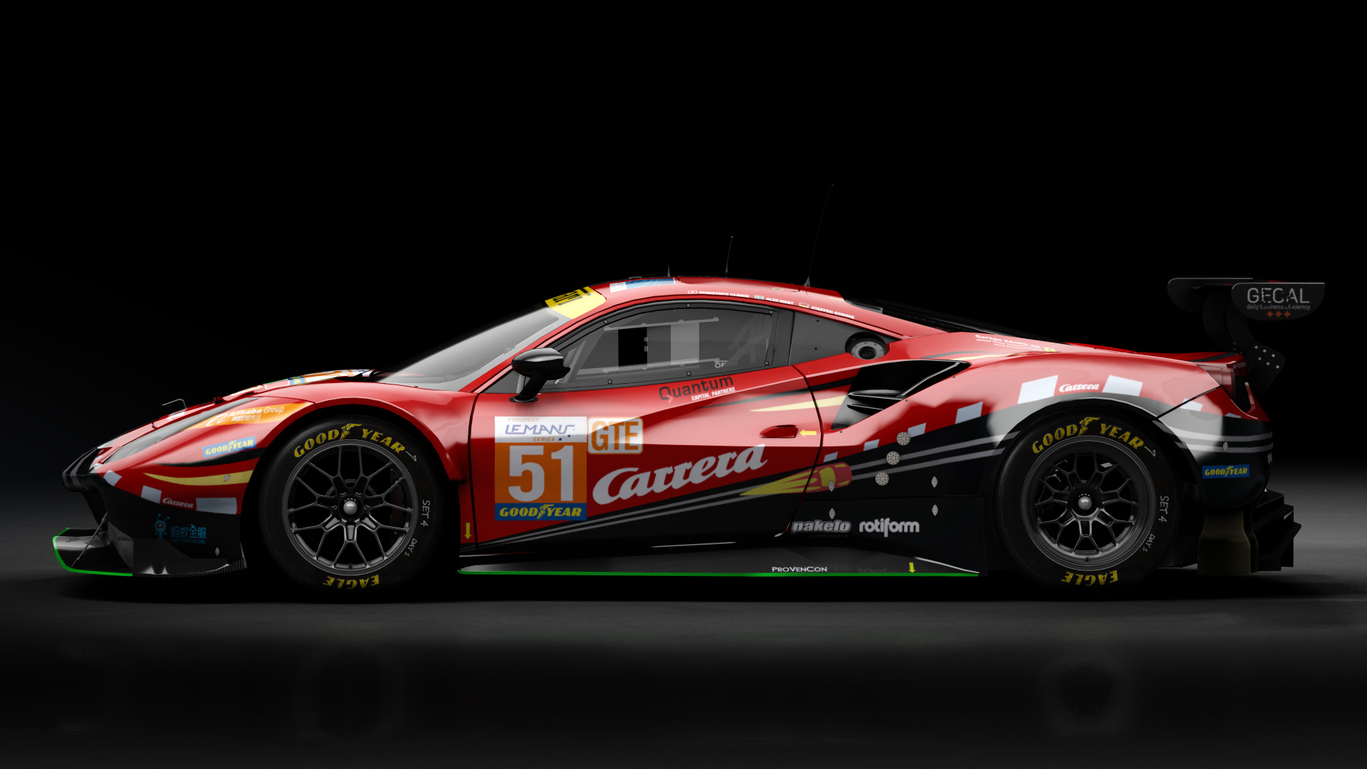 2018 Ferrari 488 GTE Evo [Michelotto], skin 2020 #51 AF Corse ELMS