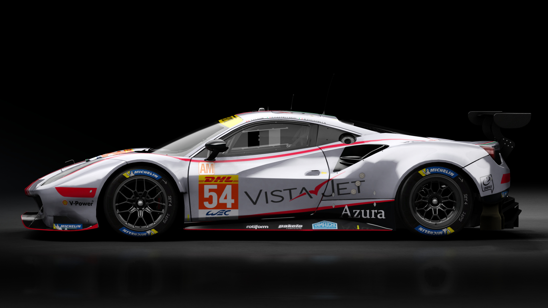 2018 Ferrari 488 GTE Evo [Michelotto], skin 2021 #54 AF Corse WEC