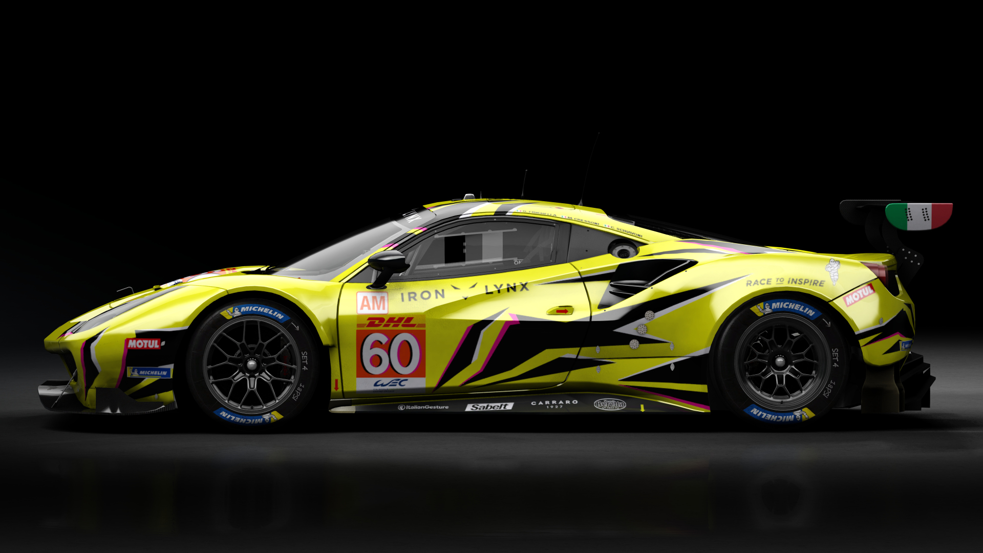 2018 Ferrari 488 GTE Evo [Michelotto], skin 2022 #60 Iron Lynx WEC