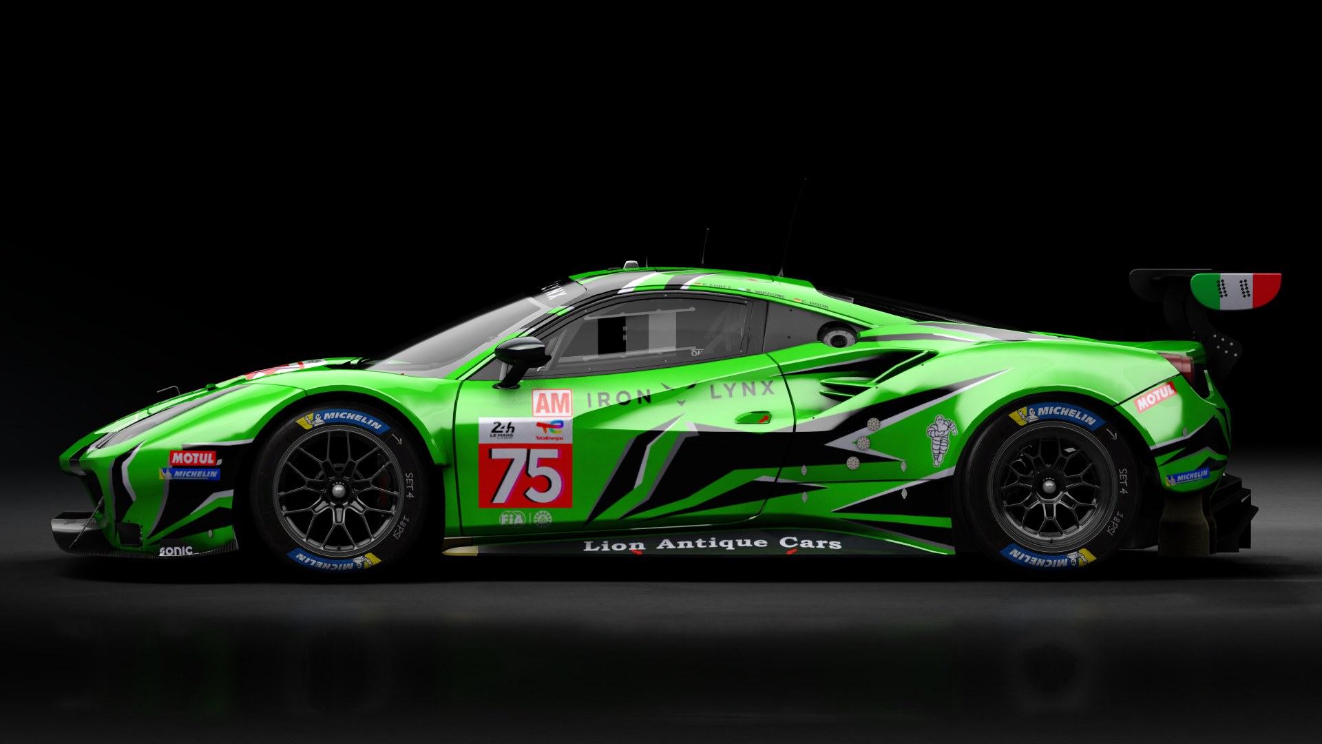 2018 Ferrari 488 GTE Evo Le Mans Spec [Michelotto], skin 2022 #75 Iron Lynx LM24