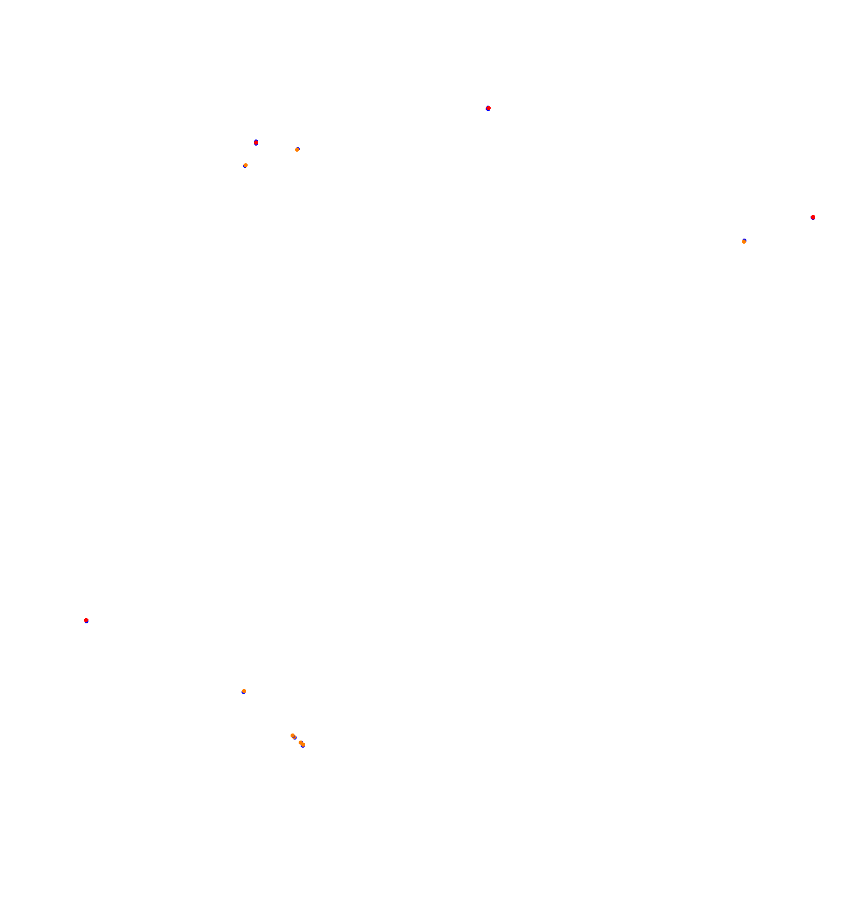 Silverstone - International collisions