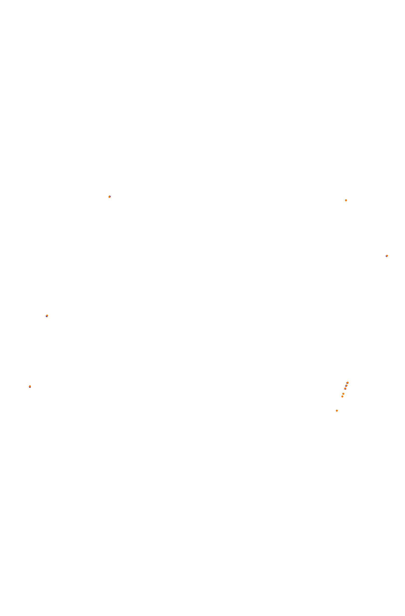 Charlotte Motor Speedway Roval collisions