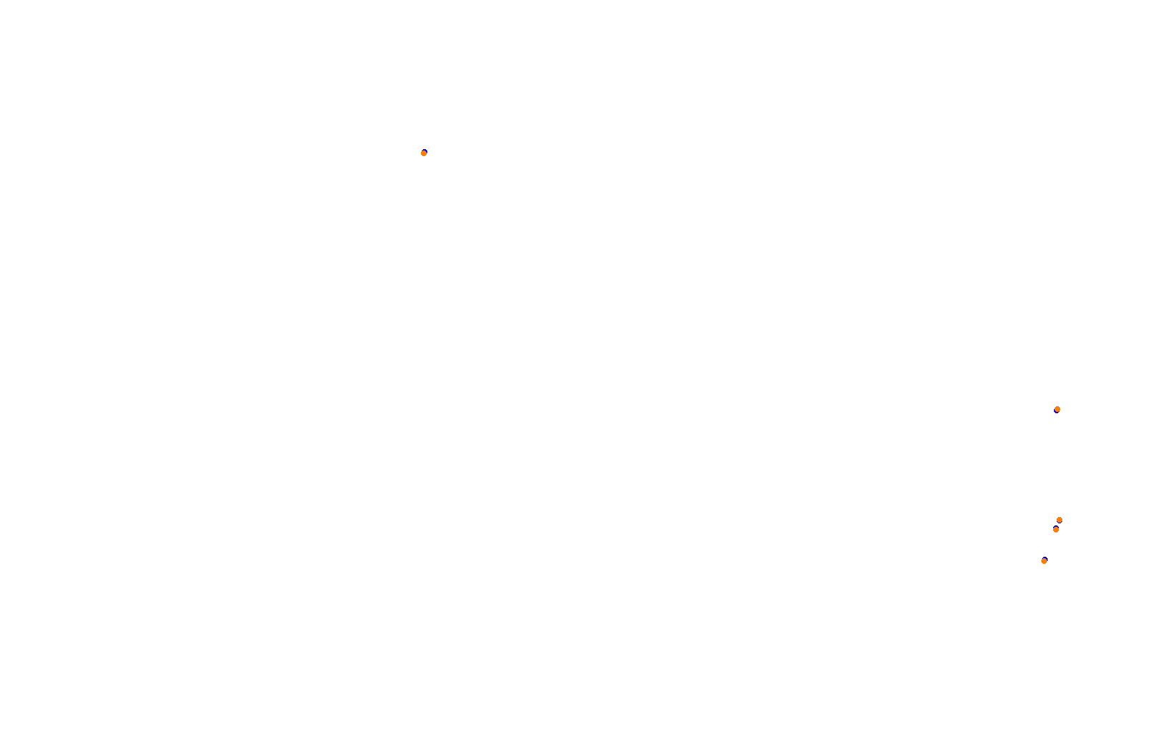 Lime Rock Park - South Chicane collisions