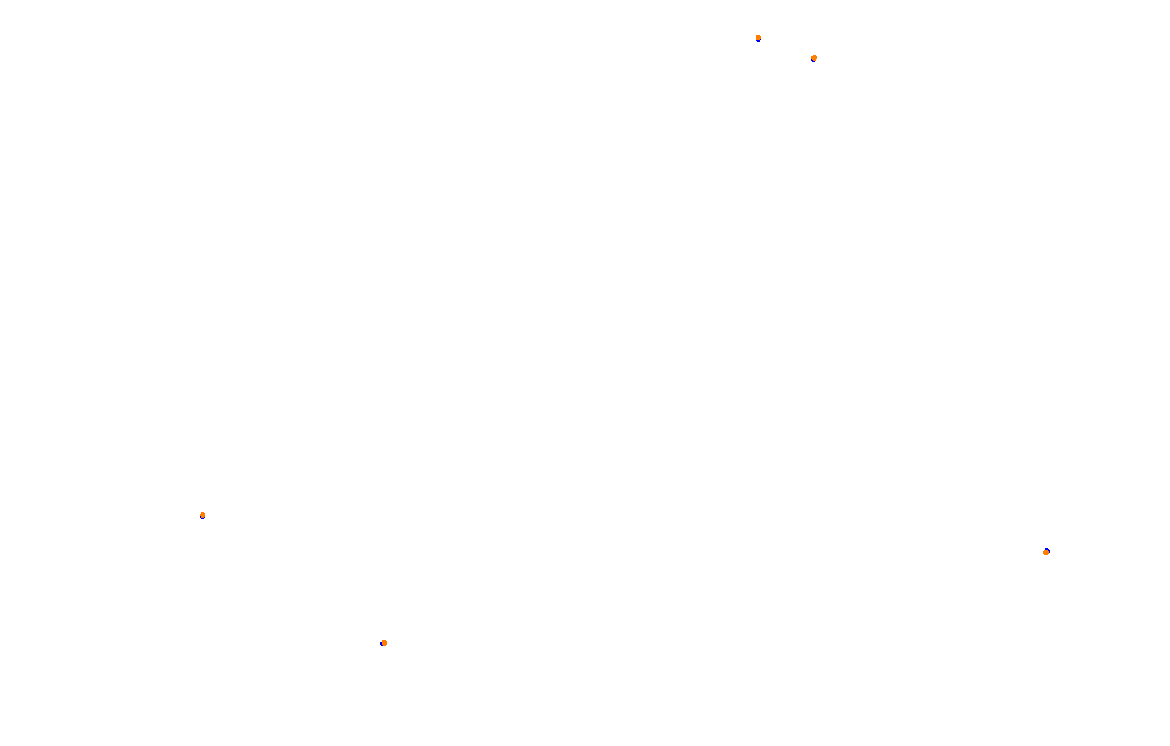 Lime Rock Park - South Chicane collisions