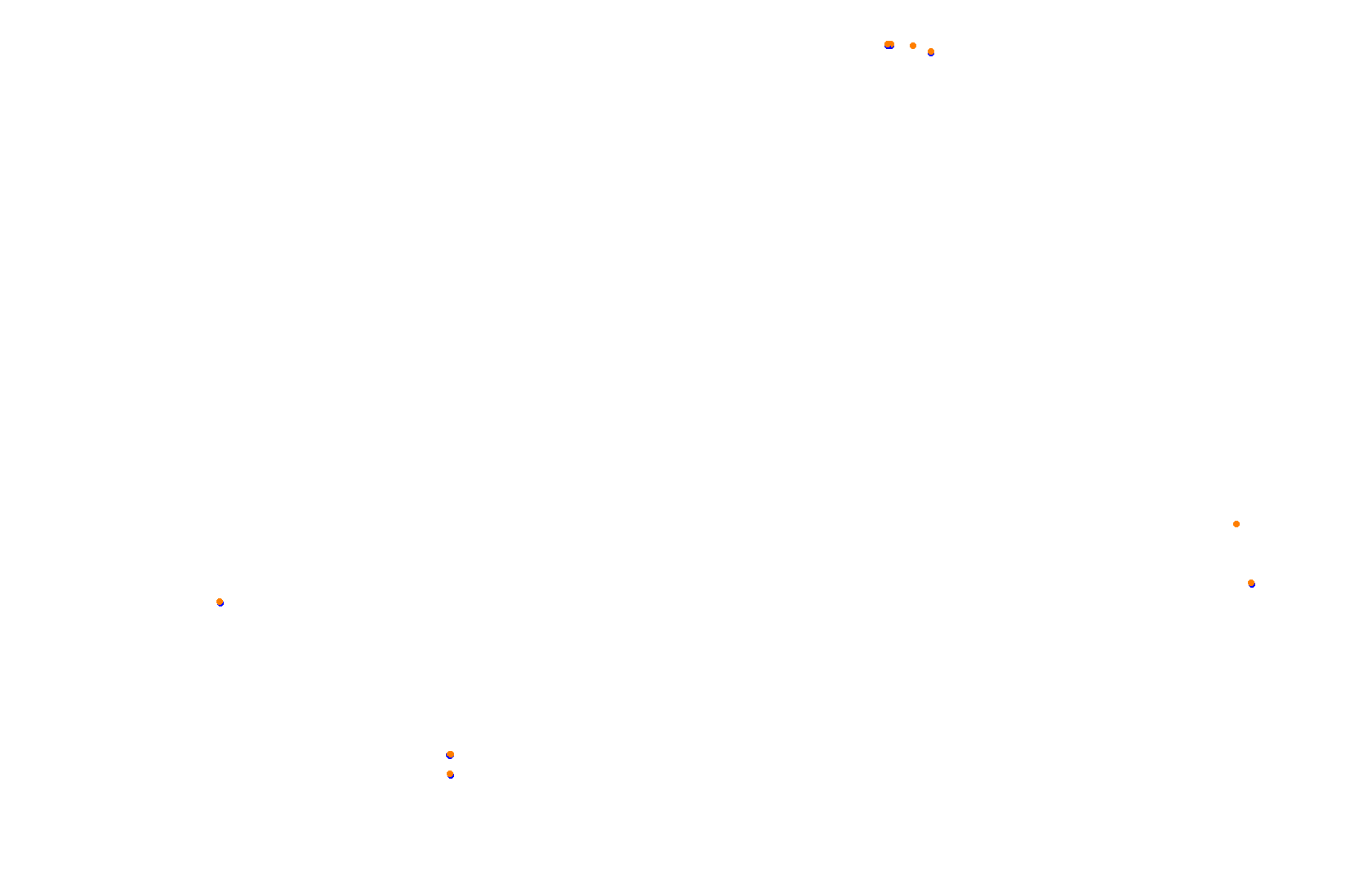 Lime Rock Park - South Chicane collisions