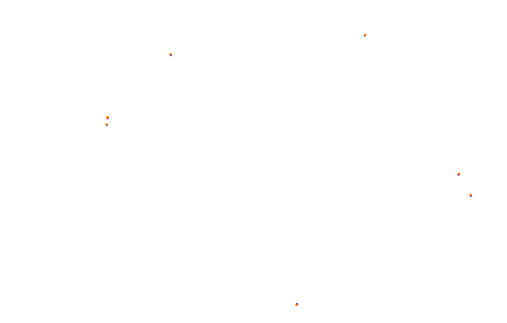 Lime Rock Park - South Chicane collisions