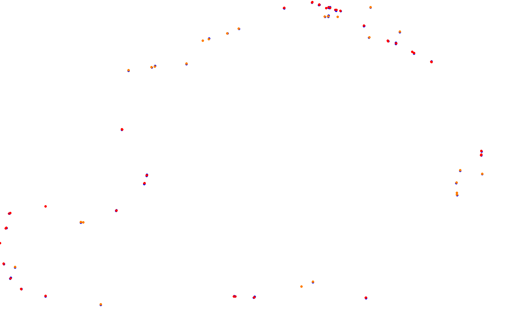 Lime Rock Park - South Chicane collisions