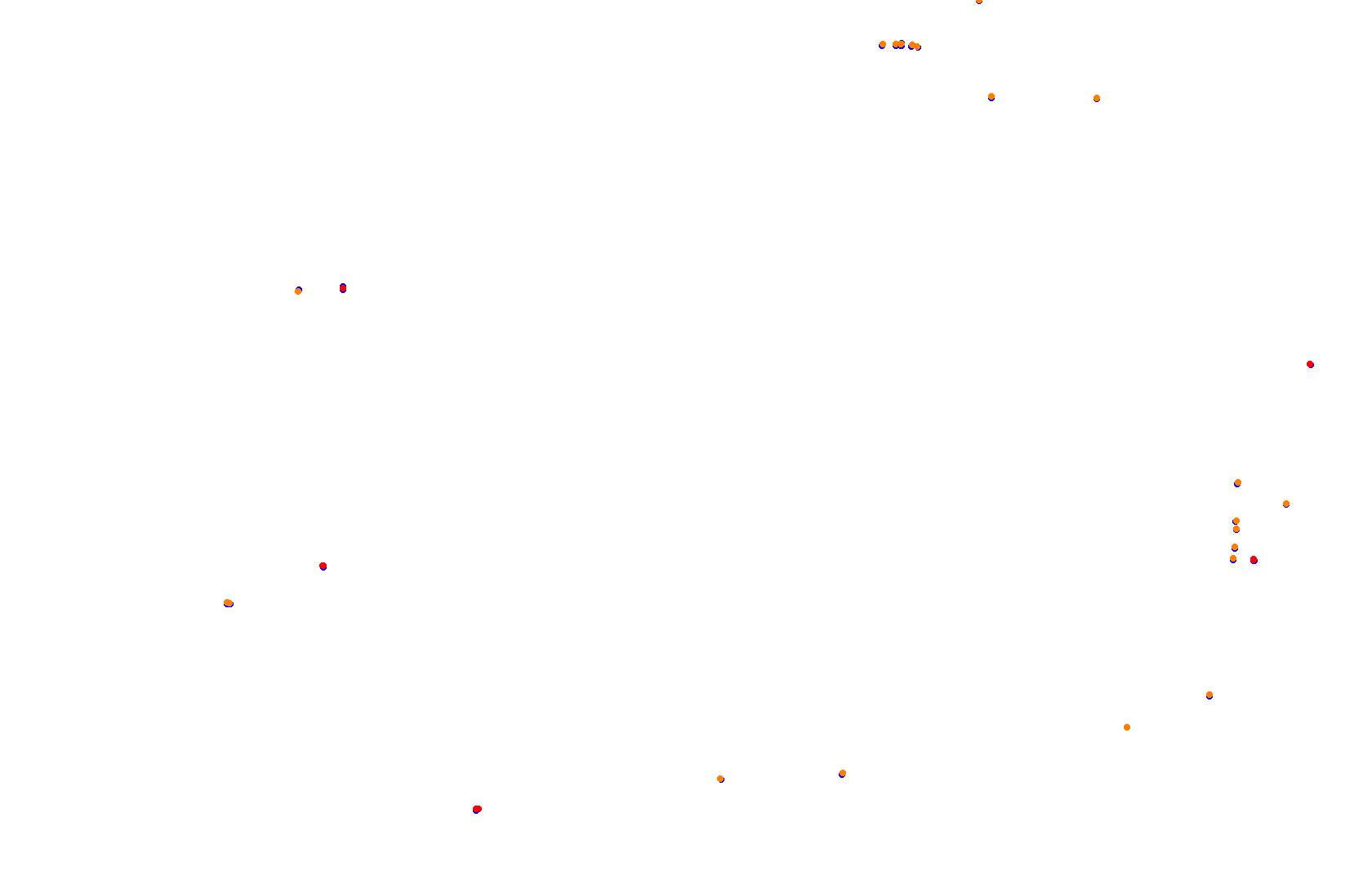 Lime Rock Park - South Chicane collisions