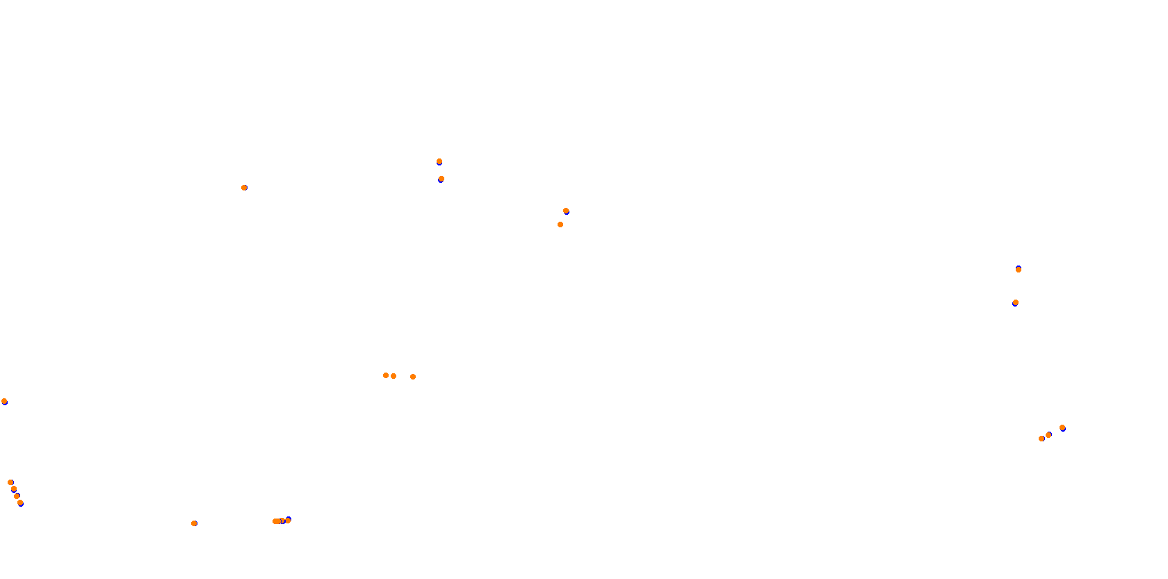Detroit Belle Isle 2021 collisions
