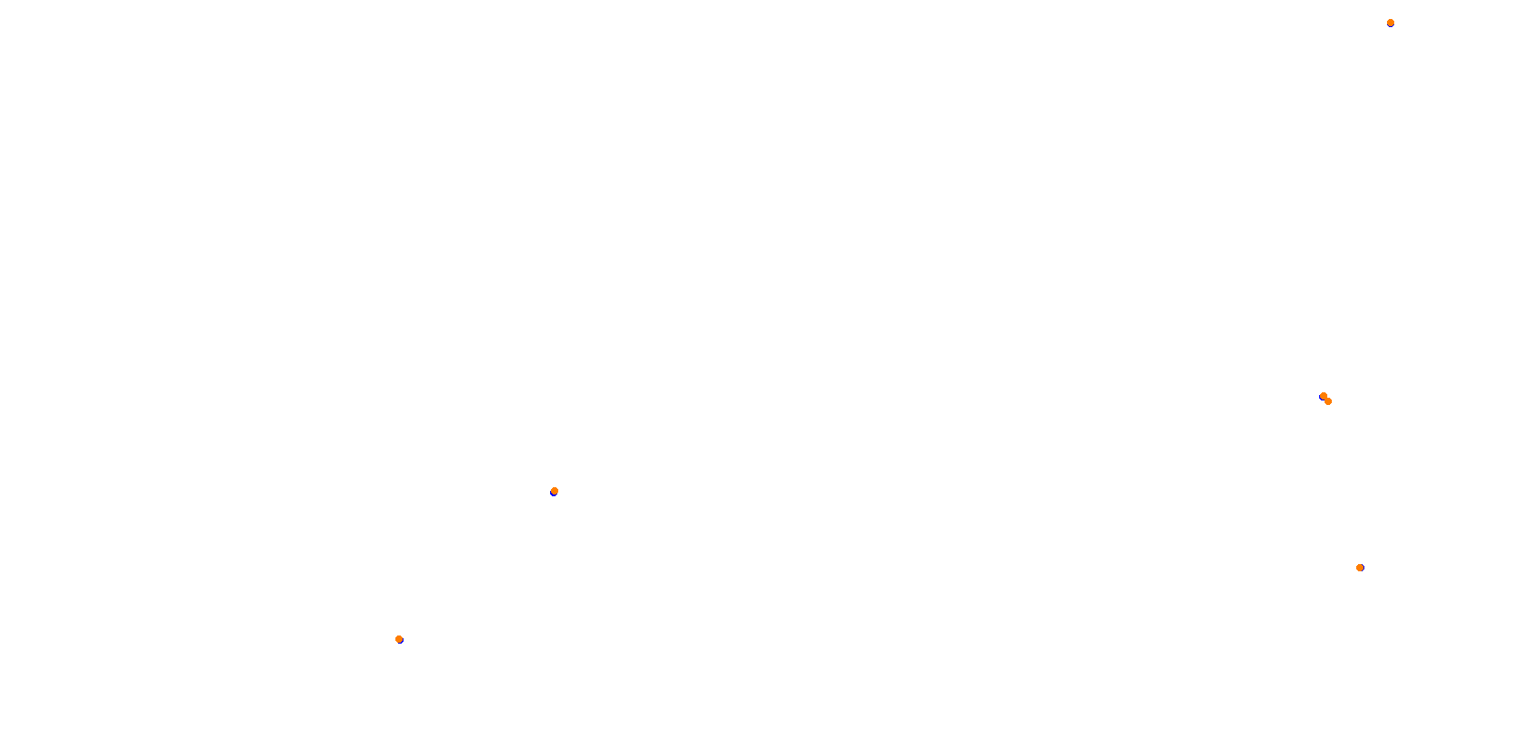 Detroit Belle Isle 2021 collisions