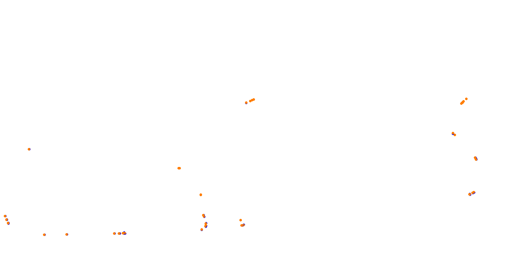 Detroit Belle Isle 2021 collisions