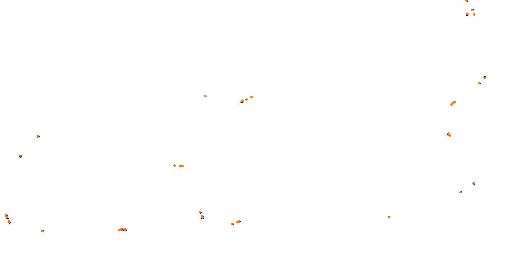 Detroit Belle Isle 2021 collisions