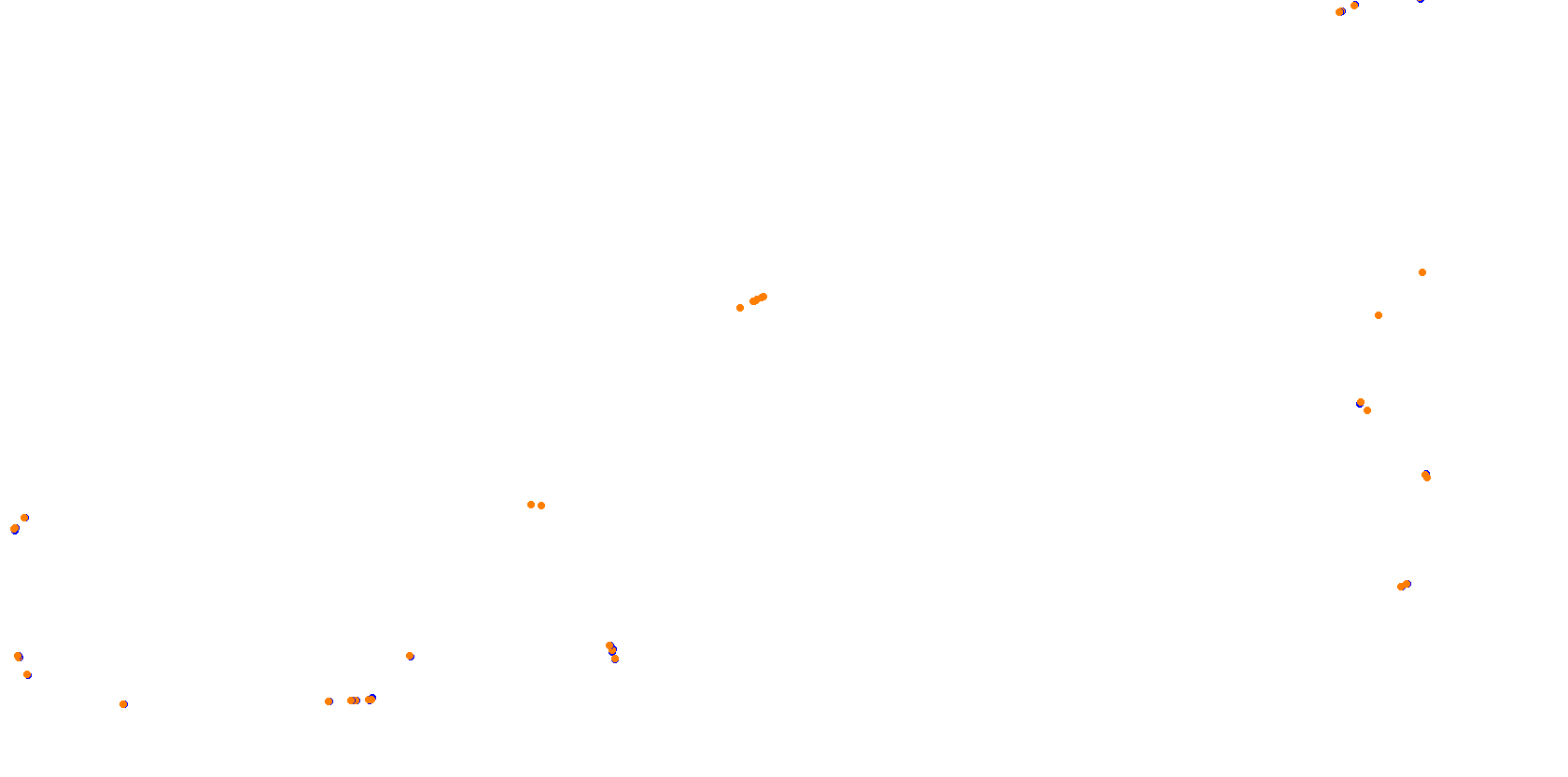 Detroit Belle Isle 2021 collisions