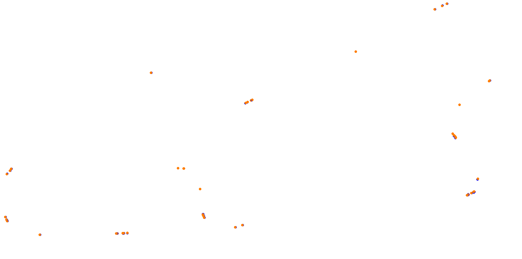 Detroit Belle Isle 2021 collisions